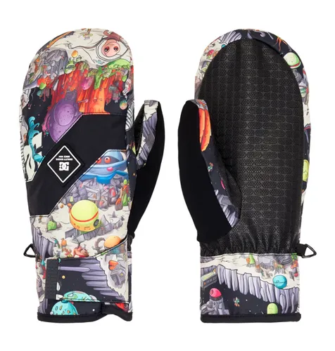 DC Shoes Franchise - Men Black Technical Snow Mittens - DC Shoes UK - Modalova
