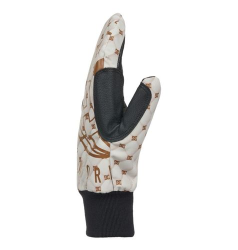 DC Shoes Tribute - Men Beige Technical Snow Mittens - DC Shoes UK - Modalova