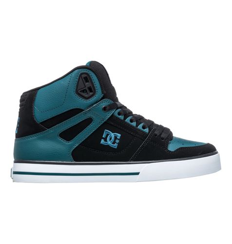 DC Shoes Pure High-Top - Leather High-Top Shoes for Men - DC Shoes UK - Modalova