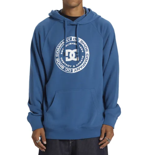 DC Shoes Corpo - Men Blue Pullover Hoodie - DC Shoes UK - Modalova