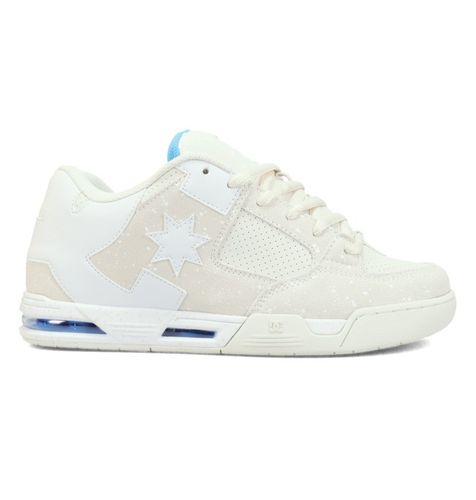 DC Shoes Command - Men White Leather Shoes - DC Shoes UK - Modalova