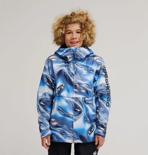 DC Shoes Basis 10K - Boys 8-16 Blue Technical Snow Jacket - DC Shoes UK - Modalova