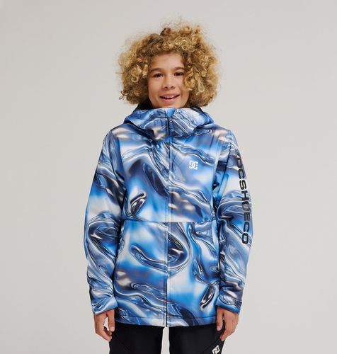 DC Shoes Basis 10K - Boys 8-16 Blue Technical Snow Jacket - DC Shoes UK - Modalova