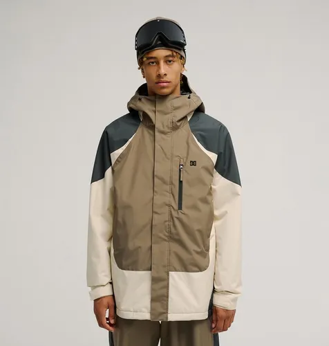 DC Shoes Coldsmoke 10K - Men Beige Technical Snow Jacket - DC Shoes UK - Modalova