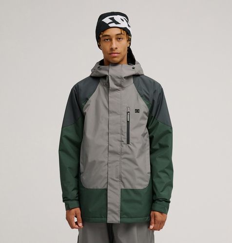 DC Shoes Coldsmoke 10K - Men Green Technical Snow Jacket - DC Shoes UK - Modalova