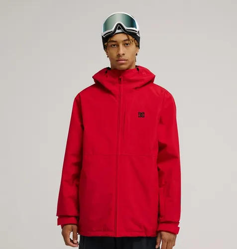 DC Shoes Basis 10K - Men Red Technical Snow Jacket - DC Shoes UK - Modalova