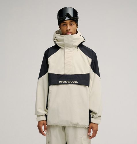 DC Shoes Mt Lab Anorak 10K - Men Beige Technical Snow Jacket - DC Shoes UK - Modalova