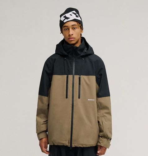 DC Shoes Edge 20K - Men Brown Technical Snow Jacket - DC Shoes UK - Modalova