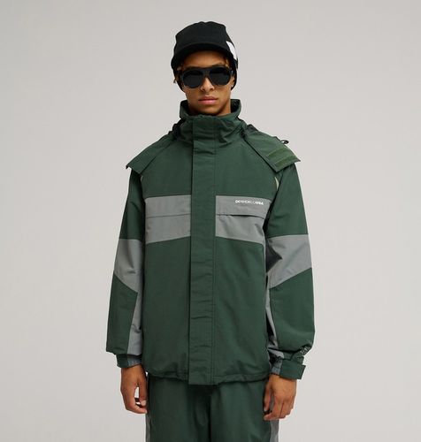 DC Shoes Mt Lab 20K - Men Green Technical Snow Jacket - DC Shoes UK - Modalova
