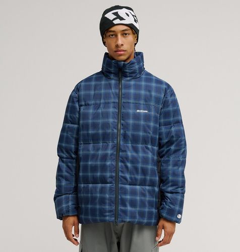 DC Shoes Trackstar 10K - Unisex Blue Technical Puffer Jacket - DC Shoes UK - Modalova