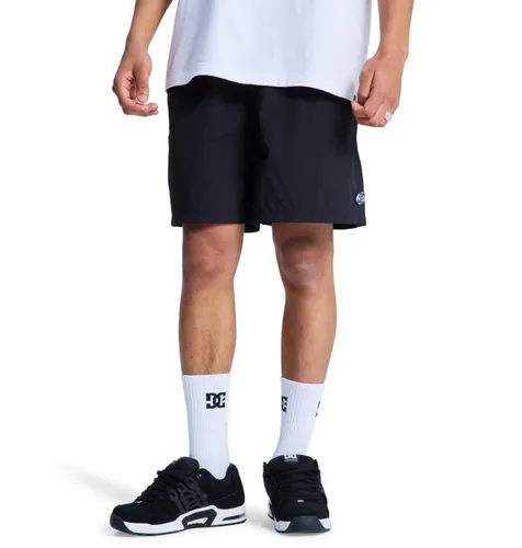 DC Shoes Flow Down - Men Black Elasticated Shorts - DC Shoes UK - Modalova