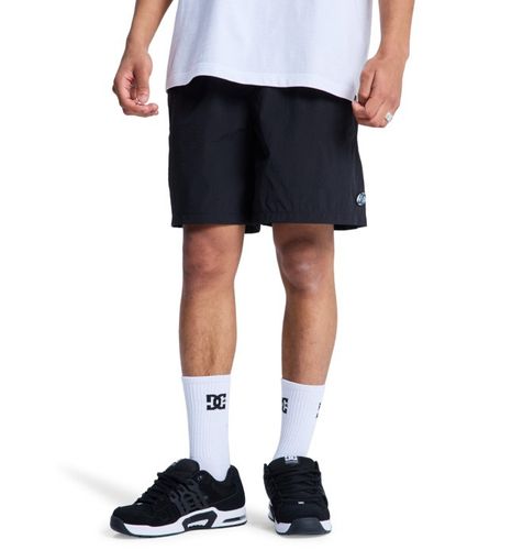 DC Shoes Flow Down - Men Black Elasticated Shorts - DC Shoes UK - Modalova
