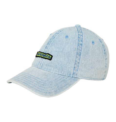 DC Shoes Patch It - Men Blue Strapback Cap - DC Shoes UK - Modalova