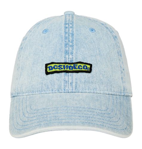 DC Shoes Patch It - Men Blue Strapback Cap - DC Shoes UK - Modalova