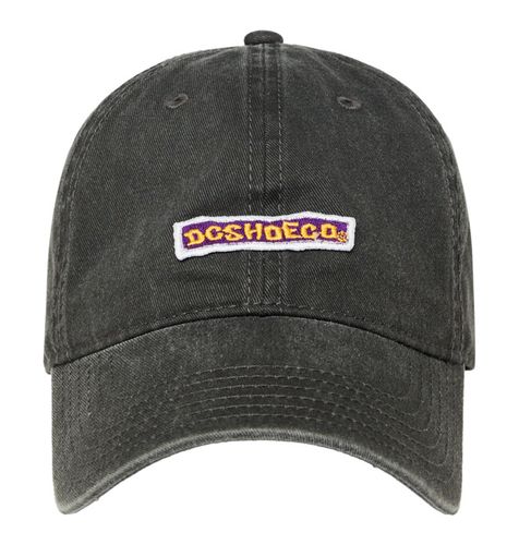 DC Shoes Patch It - Men Black Strapback Cap - DC Shoes UK - Modalova