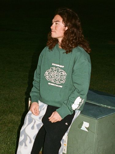 Quiksilver - Peter Sutherland Daffy - Sudadera verde Verde Hombre - QUIKSILVER ES - Modalova