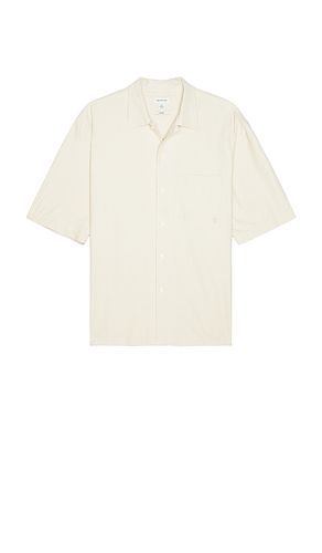 Camisa relajada seersucker en color amarillo talla M (también en S) - Calvin Klein - Modalova