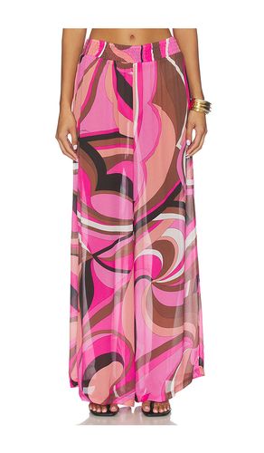 Pantalón pierna ancha mission en color rosado talla M (también en S) - Cin Cin - Modalova