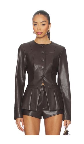 Vandellia Faux Leather Blazer in . Taglia L. Also in XL, XXS - ALL THE WAYS - Modalova