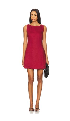 X REVOLVE Boat Neck Low Back Mini Dress in . Taglia L. Also in M, S, XL, XS, XXS - AEXAE - Modalova