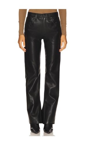 Pantalones cuero en color negro talla 23 (también en 24, 25, 26, 27, 28, 29, 32, 33) - AGOLDE - Modalova