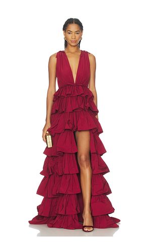 Henriette Ruffle Gown in . Size 0. Also in 10, 12, 6, 8 - AKNVAS - Modalova