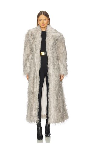 X REVOLVE Duke Faux Fur Coat in - AKNVAS - Modalova