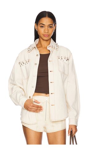 X REVOLVE Cam Denim Shirt With Modified Rings in . Size M. Also in S - AKNVAS - Modalova