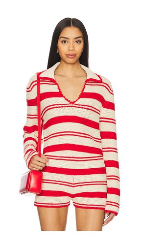 Rowan Two Toned Knit Crop Top in . Size L. Also in M, XS - AKNVAS - Modalova