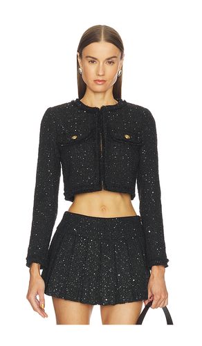 Chaqueta dumont en color negro talla 10 (también en 6, 8) - Alice + Olivia - Modalova