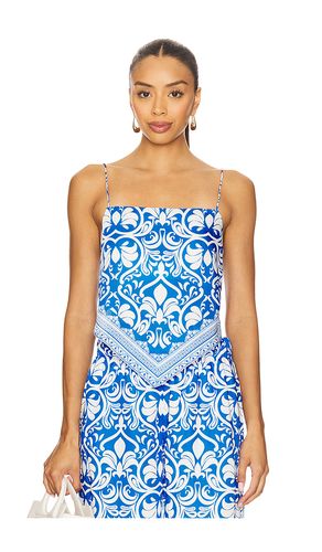 Top fular yuri en color azul talla L (también en M) - Alice + Olivia - Modalova