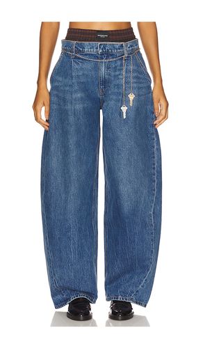 Prestyled Oversized Pleated Jea en . Taille 23. Also en - Alexander Wang - Modalova