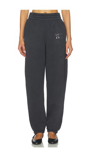 Hotfix Logo Sweatpant in . Taglia L. Also in M, S, XS - Alexander Wang - Modalova