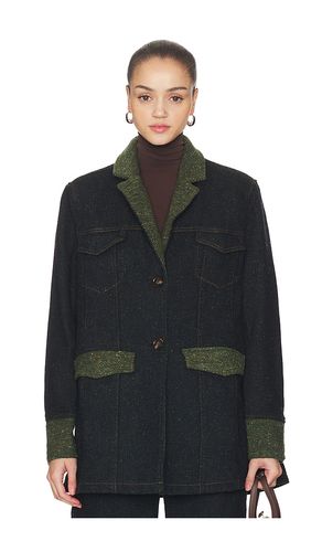 Melange Twill Denim Oversized Blazer in . Taglia S/M. Also in XXS/XS - Ganni - Modalova