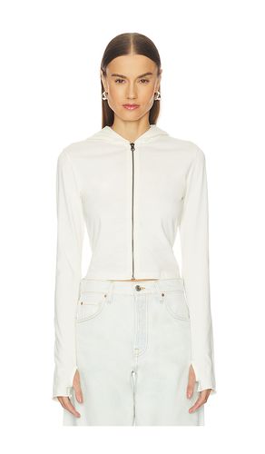 Shrunken Zip Hoodie in . Taglia L. Also in M, S, XL, XS, XXS - GRLFRND - Modalova