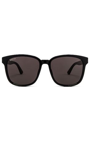 Gafas de sol logo wayfarer en color negro talla all - Gucci - Modalova