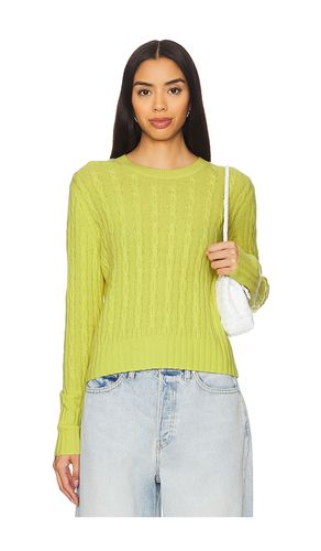 Cable Shrunken Cashmere Crew Sweater in . Taglia L. Also in M - Guest In Residence - Modalova