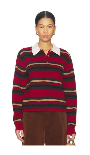 Cropped Stripe Rugby Sweater in ,. Taglia L. Also in M, S, XS - Guest In Residence - Modalova