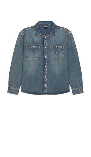 Mechanic Long Sleeve Denim Shirt in . Taglia L. Also in M, S, XL/1X - Dickies - Modalova