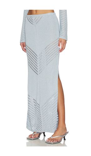 Falda maxi bria en color bebe azul talla M (también en S, XS) - DEVON WINDSOR - Modalova
