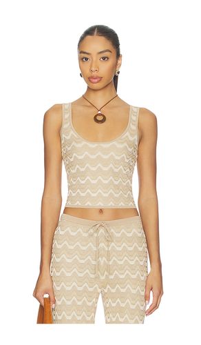 X revolve felina top en color bronce talla L (también en M, S, XL, XS) - DEVON WINDSOR - Modalova
