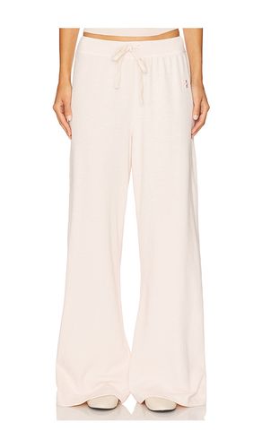 Drawstring Lightweight French Terry Wide Leg Sweatpant in . Taglia L. Also in M, S, XL, XS - Eterne - Modalova