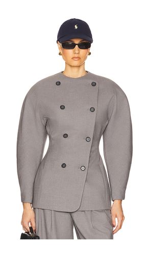 The curvilinear blazer en color talla M (también en S) - Helsa - Modalova