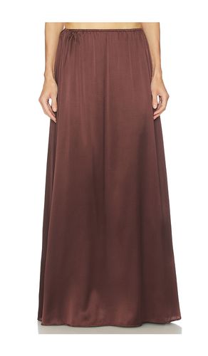 The Silk Charmeuse Maxi Skirt in . Taglia L. Also in M, S, XS, XXS - Helsa - Modalova