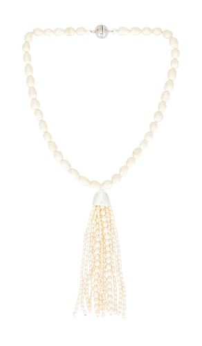 Julietta Delfina Necklace in Ivory - Julietta - Modalova