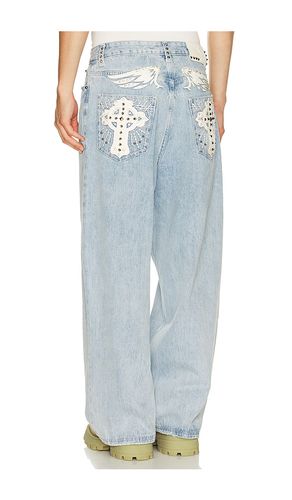 Applique Cross XL Colossus Jeans in . Taglia 28. Also in 30, 32, 34, 36 - Jaded London - Modalova
