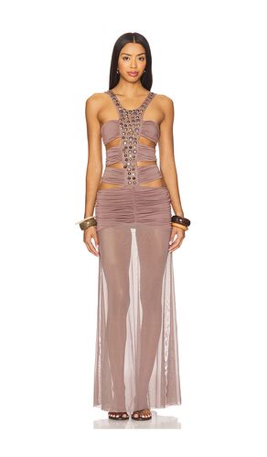 ROBE HADASSA HAND-BEADED MAXI en . Taille 0. Also en 10, 12, 2, 4, 6, 8 - Jaded London - Modalova