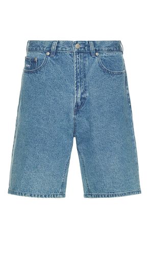 Shorts de mezclilla holgados bigwig en color azul talla 31 (también en 32) - Obey - Modalova