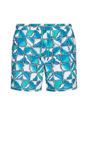 All Over Print Wavy Check Swim Trunk in . Taglia L. Also in S - Original Penguin - Modalova