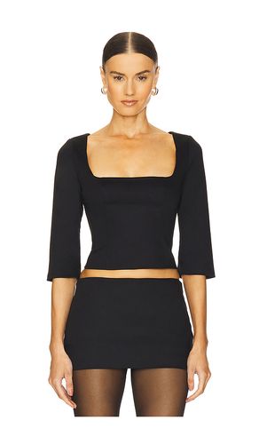 Lola top en color negro talla M (también en S, XS) - LOBA - Modalova